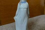 Tengra porcelain figurine of a girl in a gown, handmade in Valencia, Spain