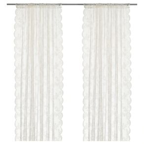ALVINE SPETS Net curtains, 2 pairs, 145x250 cm