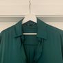 Zara Bottle Green Blouse Image 7