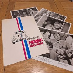 1974 Herbie Rides Again Pressbook And Press Kit Photos Walt