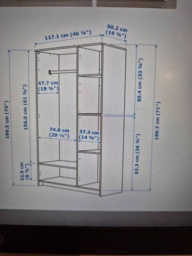 Ikea Wardrobe Brimnes