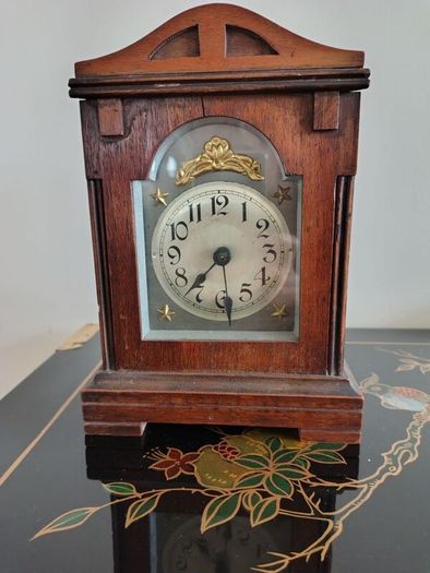 Antique German Badische Mantel Clock