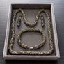 925 Sterling Silver Byzantine Jewelry Set Image 2