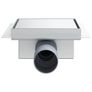 2 in 1 Shower Drain Silver 20 x 20 cm Stainless Steel 304 Image 2