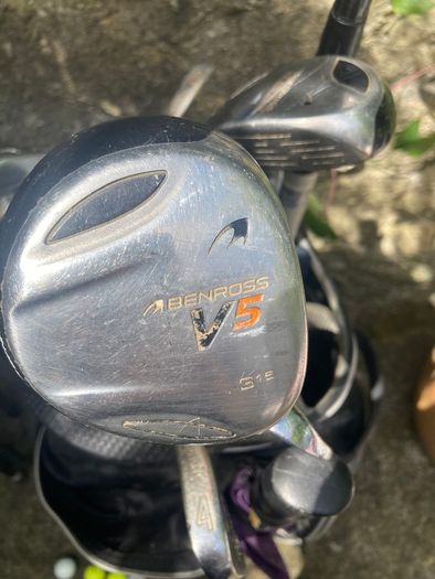 Callaway Golf bag and clubs misc set