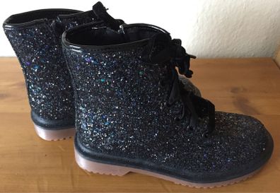 Girls Navy  Boots