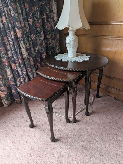 nest of tables plus Tara lamp