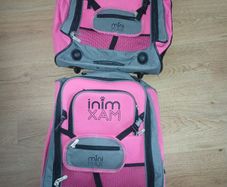 2 kids mini max suitcases
