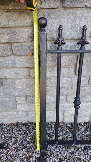 Galvanised Steel Railing (7.2m length)