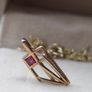 Vintage 9 CT gold necklaces, pendans.  Price from 65 euro Image 7