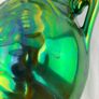 Vintage glass/Rare Zsolnay pecs iridescent vase Image 7