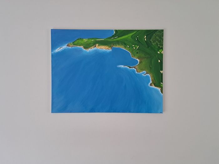 Acrylic Painting - Pebble