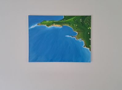 Acrylic Painting - Pebble