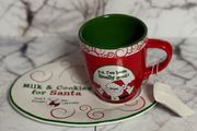 Christmas mug and saucer