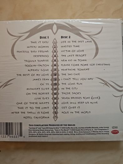 The Eagles 2CD  - Complete Greatest Hits  (NEW)