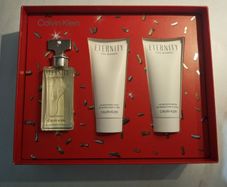 Calvin Klein Eternity Eau de Parfum for Women Trio Gift Set 50ml.