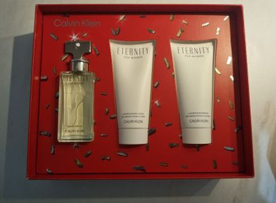 Calvin Klein Eternity Eau de Parfum for Women Trio Gift Set 50ml.