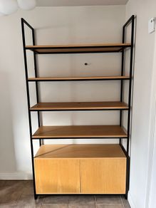 Custom built shelving unit