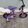 Kids Bike with Stabilisers - Pink & Purple Image 2