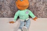 Vintage fisher price SCOOTER MUPPET DOLL teddy soft toy plushie 1978