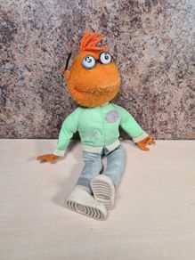 Vintage fisher price SCOOTER MUPPET DOLL teddy soft toy plushie 1978
