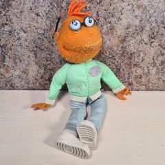 Vintage fisher price SCOOTER MUPPET DOLL teddy soft toy plushie 1978