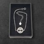 Vintage 925 Sterling Silver & CZ Tree of Life Bracelet Image 2
