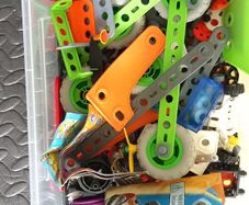 Meccano parts