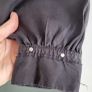 ZARA charcole studded shirt Sz M (Fit 8-10UK) Image 4