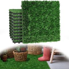 Interlocking Artificial Grass Decking Tiles