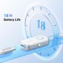 Bluetooth 6.0 Transmitter Receiver, Dual Connection, 18H Long Playtime, Mic for Calls, 2-in-1 Wireless Aux Bluetooth Adapter for TV, Airplane, Headphone, Airpods, Speaker, Car Image 3