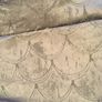 FABRIC Silver Grey Patterned  -  DIY, Crafting, Cushions, Upholstery Image 4