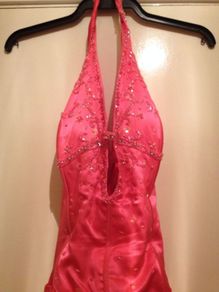 Cerise pink Cinderella dress