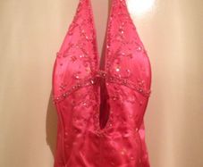 Cerise pink Cinderella dress
