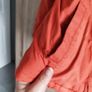 orange Jacket boy 98 cm with a hood Image 5