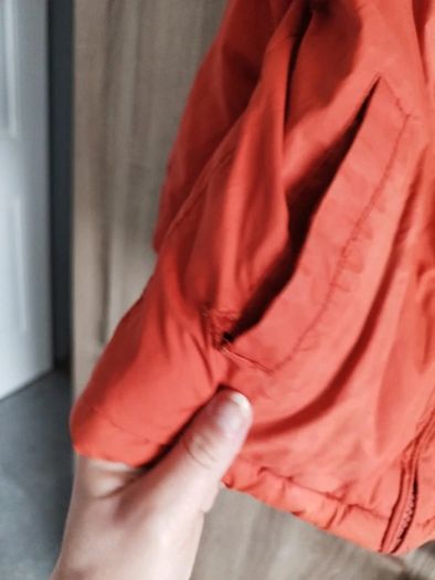 orange Jacket boy 98 cm with a hood