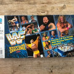 Vintage WWF Wrestling Challenge 1990 Board Game