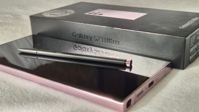 Pristine Samsung Galaxy S23 Ultra - 512GB/12GB - Lavender (Unlocked) + Premium Case