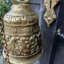 1950s Heavy Brass Monastery Bell Image 7