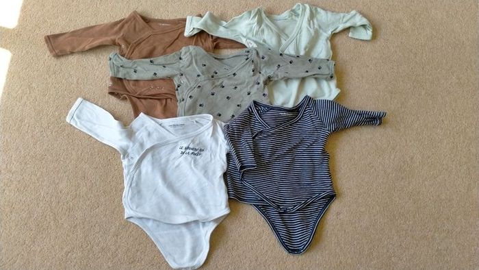 6-9m front opening vests