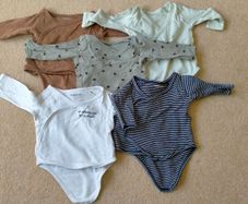 6-9m front opening vests