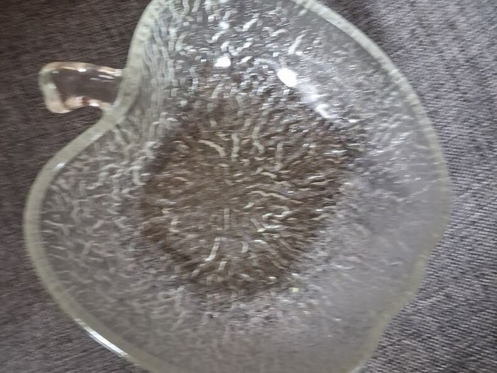 Midcentury / John Clappison for Ravenhead, Glass bowl/ 1972