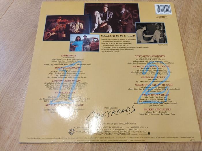 Crossroads - Ry Cooder - Soundtrack - Vinyl Record