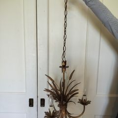 Vintage ceiling lights set of two