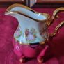 Vintage15 Piece Gloria Fine Porcelain Heavy Gold Gildings Coffee Set For 6 Person Setting Made In West Germany Image 8