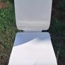 6 IKEA White Gilbert Dining Chairs for sale Image 3