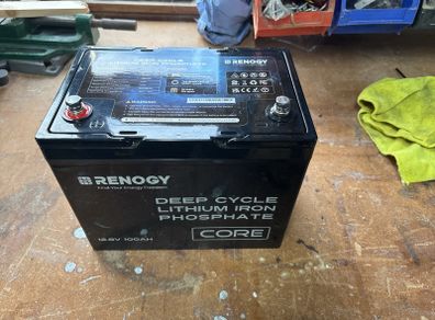 Rangy 100ah Lithium Camper Battery