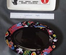 Planet Hollywood  & Coke plates