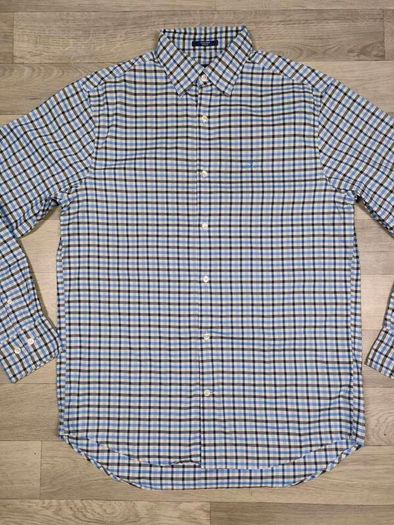 Gant Tech Prep Button Down Check Shirt Mens Large