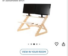 Converter for standing desk